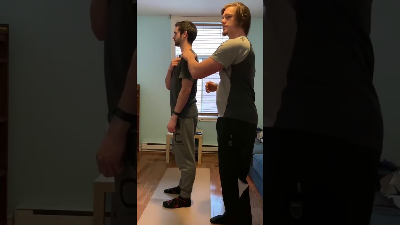 Scapular Orientation Exercise - To Prevent Shrugging in Elevation of the Arm