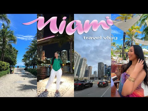 FLYING SOLO TO MIAMI FOR THE FIRST TIME ❀˖° 4 day travel vlog