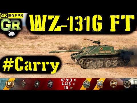 World of Tanks WZ-131G FT Replay - 8 Kills 3K DMG(Patch 1.4.0)