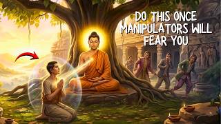 Why Manipulators Back Off When You DO This | Buddhism