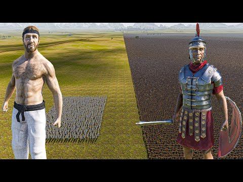 1000 CHUCK NORRIS vs 2 MILLION ROMAN SOLDIERS - Ultimate Epic Battle Simulator 2 UEBS 2