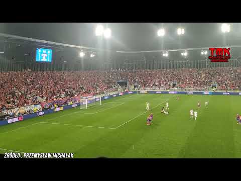 Podziękowania kibiców po meczu Raków Częstochowa - FC Kopenhaga