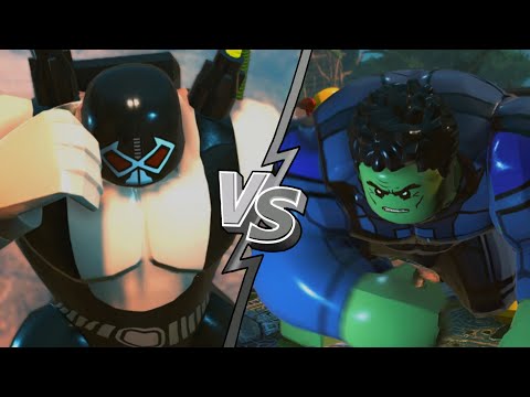 Hulk Vs Bane Death Battle