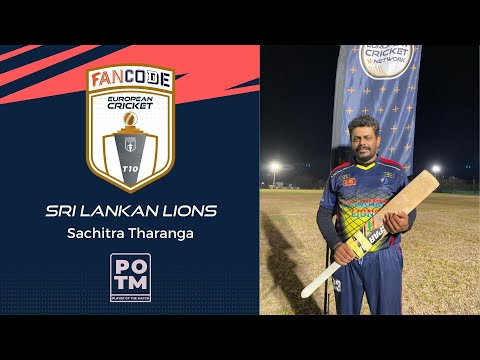 MOM: S.Tharanga - SLL vs NCT | Highlights | FanCode European Cricket T10 Cyprus Day 2 | Cyprus 2021