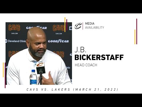Cavs vs. Lakers Postgame: J.B. Bickerstaff