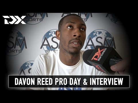 Davon Reed ASM Sports Pro Day Workout and Interview