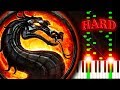 MORTAL KOMBAT THEME Piano Tutorial