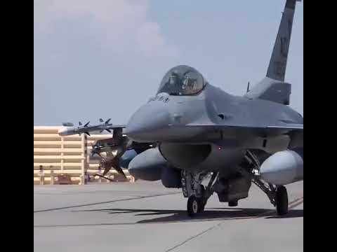 F16 Fighting Falcon/Viper preparing for a training mission