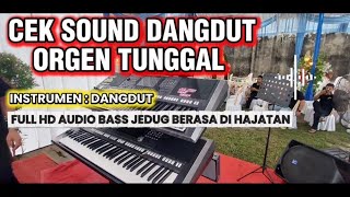 Download lagu Cek Sound Dangdut Orgen Tunggal [ Hitam Duniamu Putihnya Cintaku ] HD Audio Full Basss mp3
