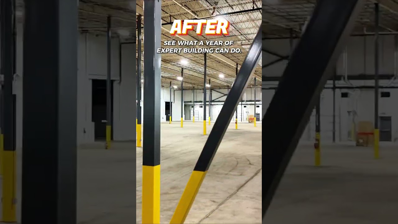 One year. One incredible transformation from Phelps Construction Group 🏗️📦