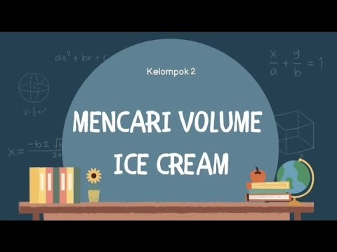Menghitung Luas permukaan kerucut memakai ice cream🍦 || Materi kelas 7 kurikulum merdeka