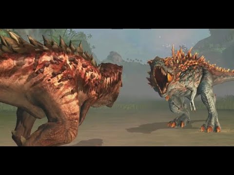 Jurassic World The Game | Alpha 06 Boss VS. Tyrannosaurus Rex Gen 2