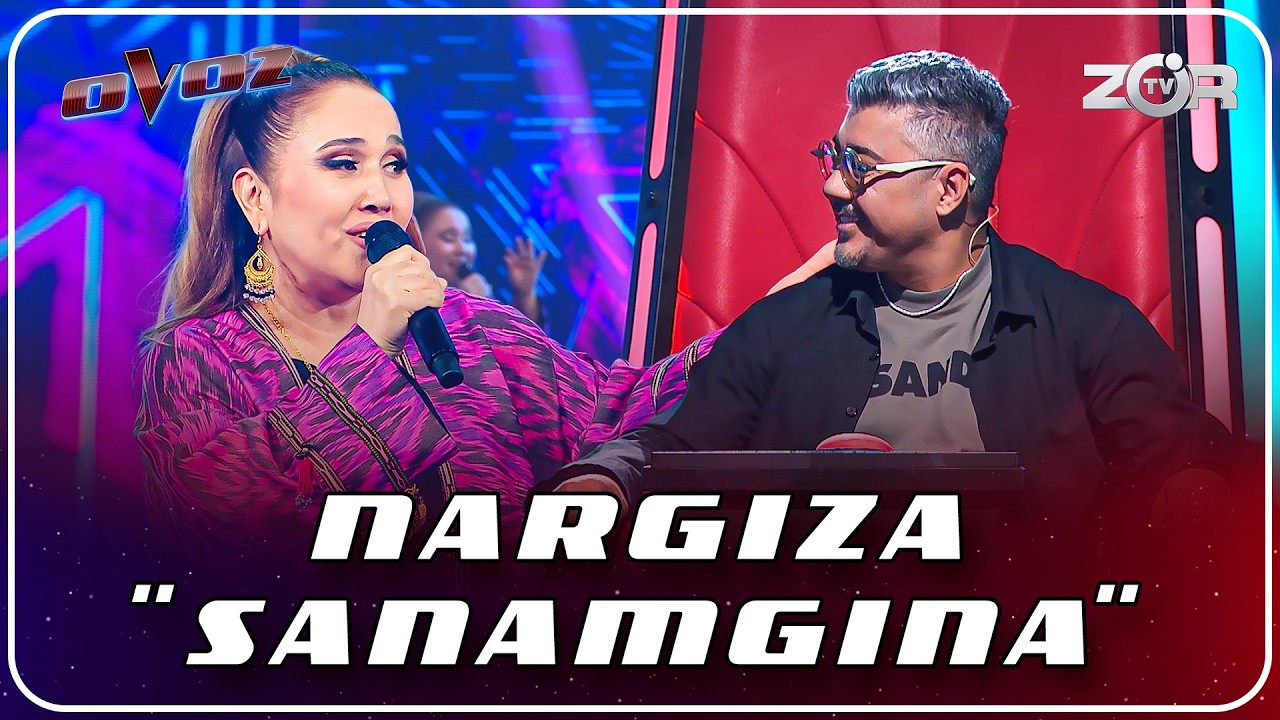 Ovoz 2-mavsum - NARGIZA | SANAMGINA - YULDUZ USMONOVA @TheVoiceofUzbekistan​