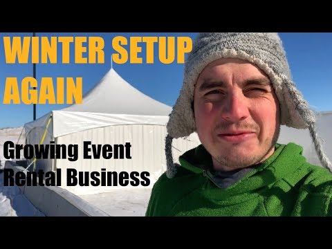 No More Winter Tent Setups? - Growing Event Rental Business