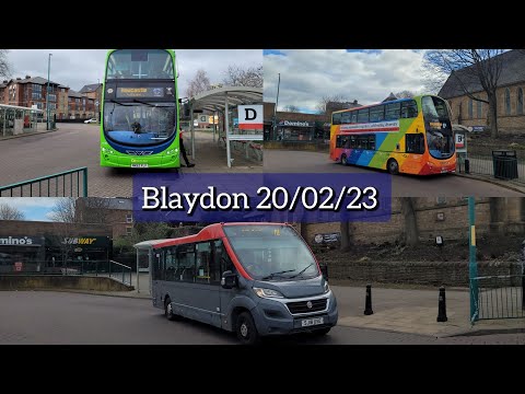 Buses at Blaydon Bus Station | 20/02/23
