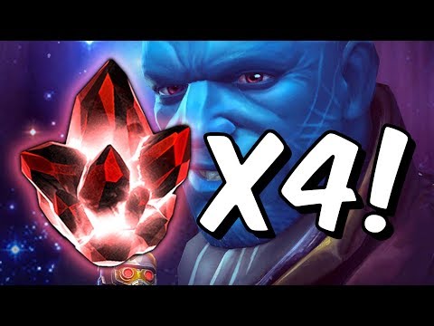 4x Five Star Crystal Opening + 10 Four Star Champions & More!! - Marvel Contest Of Champions