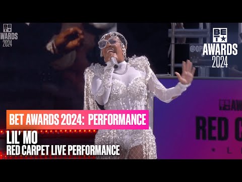 Our "Superwoman" Lil Mo Rocks the Red Carpet Stage with "4 Ever!" | BET Awards '24