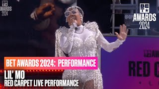 Our "Superwoman" Lil Mo Rocks the Red Carpet Stage with "4 Ever!" | BET Awards '24