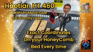 Exact Coordinates on your honeycomb bed every time | Haotian HT 460 #3dhp