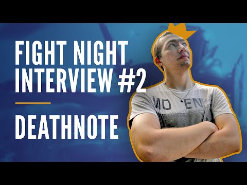 Fight Night Winner's Circle Interview: Deathnote w/Kendric - Warcraft 3 Interview