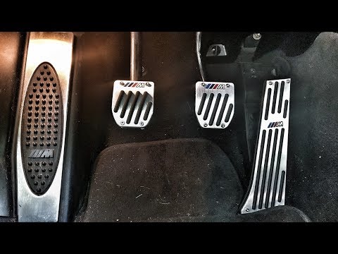 BMW E46 M3 Metal M Pedals Install