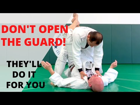 Easiest way to open the closed guard!