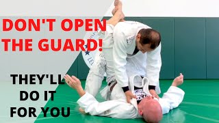 Easiest way to open the closed guard!
