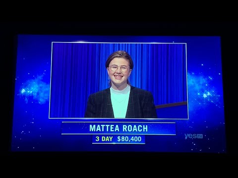 Jeopardy, intro - Mattea Roach Day 4 (4/8/22)