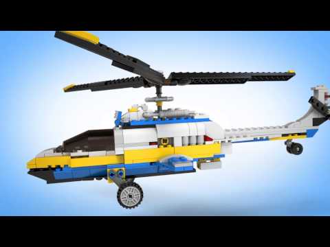 Vidéo LEGO Creator 31011 : L'avion de collection