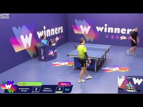 WINners CUP table 2  12.01 Aristarkhov Sergei - Ziakun Aleksandr   22:00