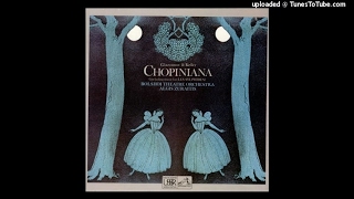 Alexander Glazunov & Maurice Keller (after Chopin) : Chopiniana, ballet (1908)