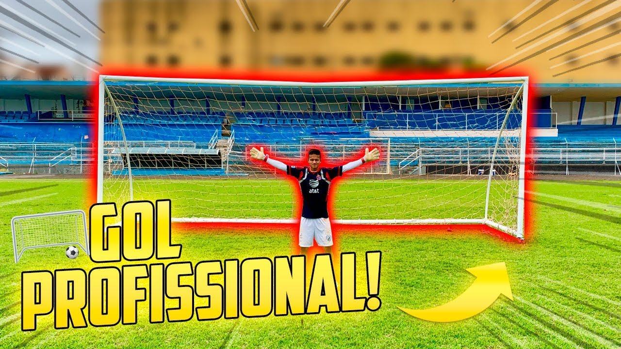 ELE MITOU NO GOL PROFISSIONAL!