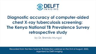 Diagnostic accuracy of computer-aided chest X-ray Tuberculosis screening - by Dr. Brenda Mungai