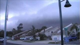 preview picture of video 'Canaveral Groves to Port/Cape Canaveral Strong Storm - July 11, 2011'