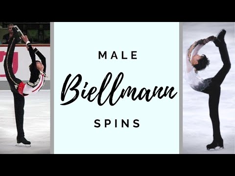 MALE BIELLMANN SPINS (FEAT. YUZURU HANYU, MICHAEL MARTINEZ, AND MORE!)
