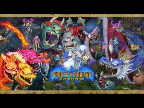 Ghosts N Goblins Resurrection LEGEND MODE Tutorial With Commentary(First Loop, All 7 Main Stages,PC)