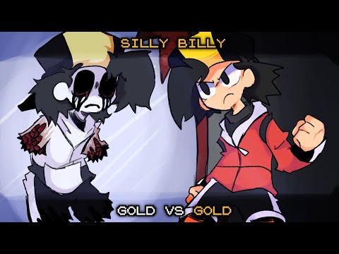 [FULL MOD] FNF Silly Billy | But it's Gold against his Lost Silver self | Cover + Reskin + Cutscenes