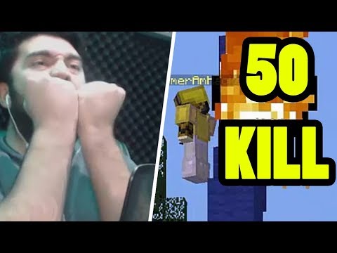 TOPLAM 50 KILL ALDIK (EFSANEEEE) !!! BED WARS