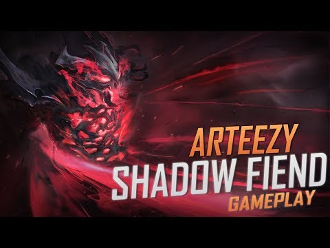 Arteezy playing Shadow Fiend (Gameplay)