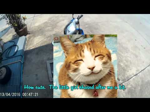 Songkran (Thai Water festival) water gun drive by's  1080p