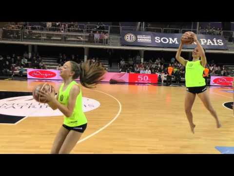 L'escola de ballarines de la Federació de Gimnàstica presenten un show de nivell a la BMB