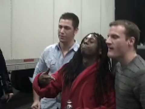 KUBE 93 Backstage Clowning with T-Pain and Lil Wayne!