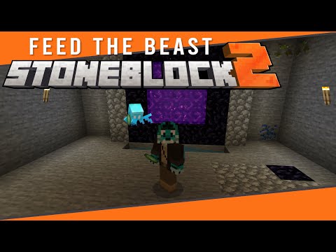 Stoneblock 2 -EP4- Relay Power And Off To The Nether! - Minecraft Bedrock Marketplace Map