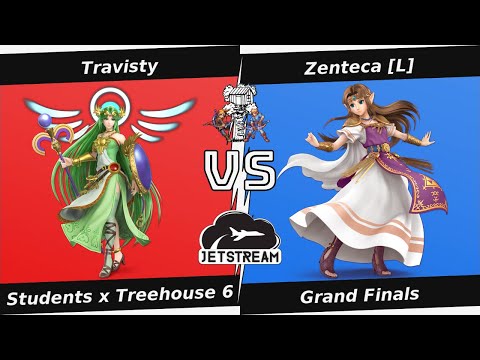 Students x Treehouse 6 Grand Finals - Travisty (Palutena) Vs. Zenteca [L] (Zelda) - SSBU