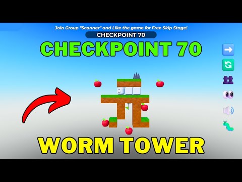 Roblox Worm Tower - Checkpoint 70 Walkthrough Guide
