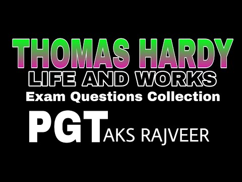 download lagu mp3 mp4 Thomas Hardy Most Famous Works, download lagu Thomas Hardy Most Famous Works gratis, unduh video klip Thomas Hardy Most Famous Works