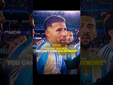 Otamendi Didn't Forget What Ríos Said 🤯💀