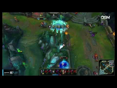 [LCK: KDM vs ROX] Interesting Maokai W and Bard Magical Journey interraction