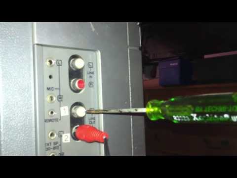 How to Remove A RCA Male Input Plug lodged in a RCA Female Output...