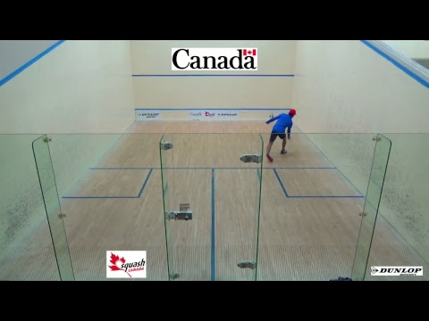 2018 12 09 - Afternoon - Canadian Junior Open - Court 7